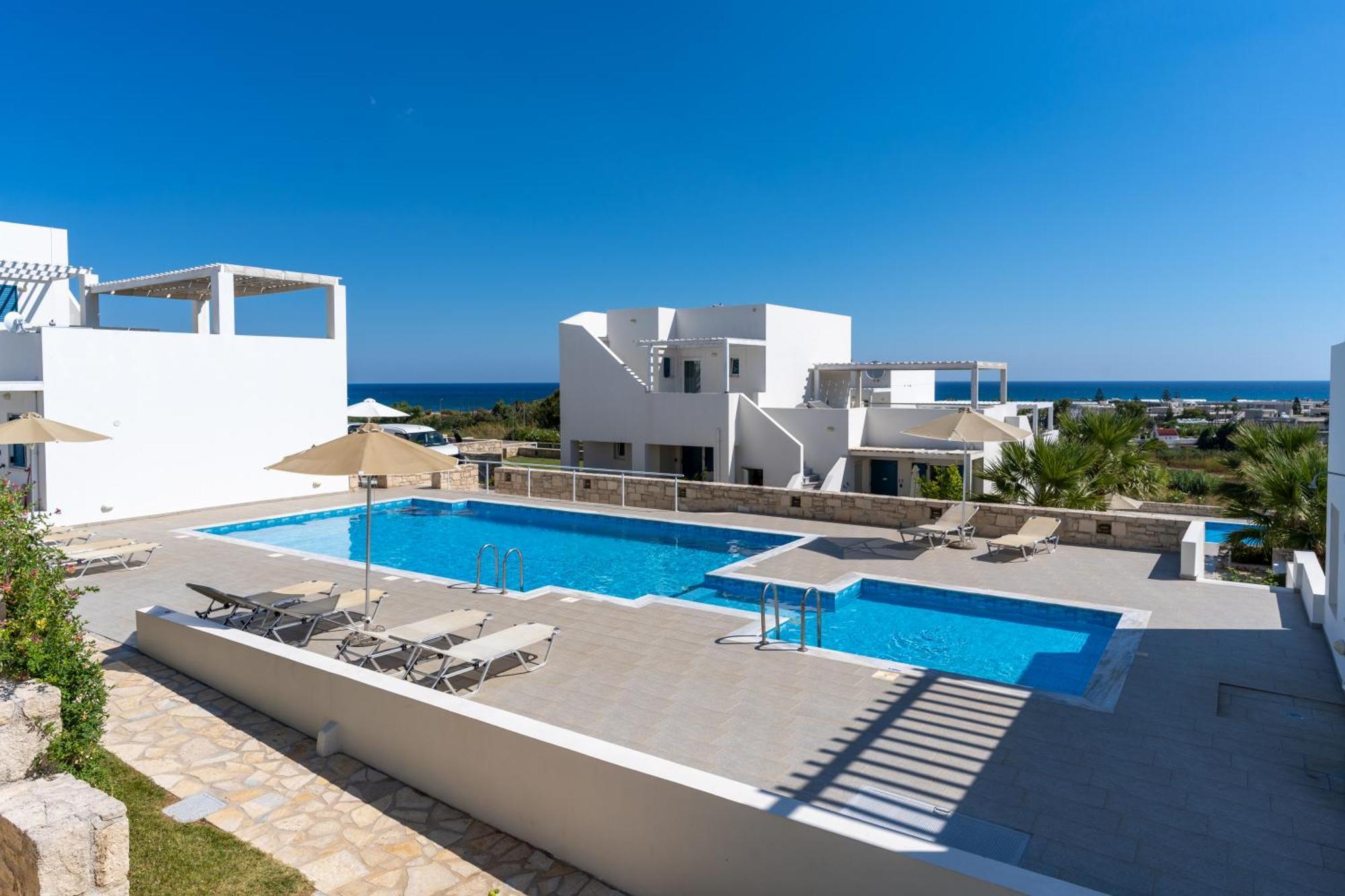 גאורגיופוליס Triton Sea View Villa מראה חיצוני תמונה